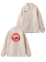 KIRSH X MILKFED. BACK LOGO COACHES JACKET/ホワイト