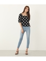 Liberty Denim J／Wアンクルパギンス３/L/BLU1