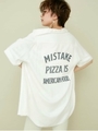 MISTAKE PIZZAハーフSH/O.WHT