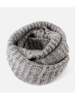 MIX KNIT SNOOD/柄GRY5