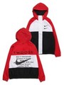 NIKE SWOOSH HOODIE WOVEN JKT CJ4889-657/レッド