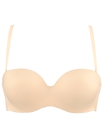 NUDE FEEL 490 ブラジャー　(ストラップレス)/ベージュ