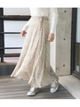 OLIVIA FLOWERスカート/O/WHT1
