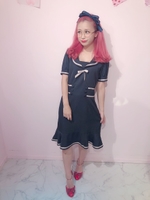 PN sailor ribbon O/P/ネイビー