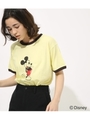 RINGER MICKEY TEE/YEL