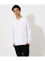 SHADOW CAMO LONG TEE/WHT