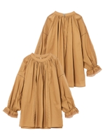 SMOCK LACE TOP/ベージュ