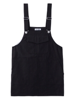 SOLID MINI SALOPETTE/ブラック