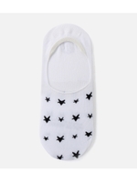 STAR PATTERN SOCKS/柄WHT5