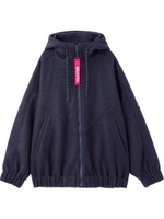 V LINE HOODIE JACKET/ネイビー