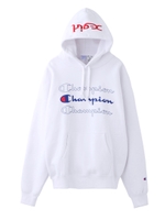 X-GIRL X CHAMPION SWEAT HOODIE/ホワイト