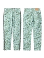 X-GIRL X YURINO SIDE FULL ZIP PANTS/グリーン