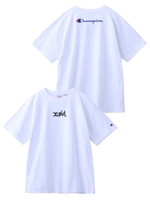 X-girl × CHAMPION REVERSE WEAVE S/S TEE/ホワイト