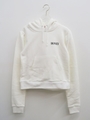 puffsleeve hoodie/white