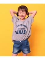 【ANAP KIDS】 デニムショートパンツ/ブルー(019)
