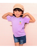 【ANAPKIDS】5パターン・サマーワンポイントTシャツ/ラベンダー(023)