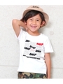 【ANAPKIDS】ポイントカラーANAPロゴTシャツ/ホワイト(001)