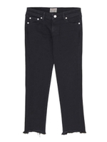 【Ca】ブラックフレイドヘムストスリ/BLK