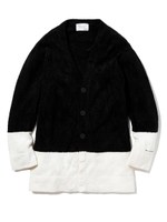 【Joel Robuchon & gelato pique】 HOMME カーディガン/BLK