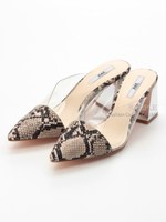 【R&E】Vカットミュール/ヘビ