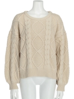 【Rewde】バックリボンケ-ブルニット（0R14-02108）/ベージュ