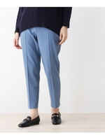 【S-LLまで】ベーシックテーパードパンツ/ブルー(092)