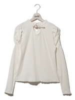 【TORTE】三角空きチョーカーTOPS/ホワイト