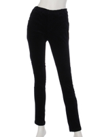 【Tricott Muge】ベロアパンツ/ネイビー