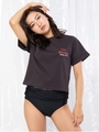 【WEB限定】AilandlimitedショートロゴTシャツ/ブラック