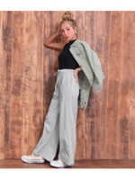 【anap mimpi】 ラフロングパンツ/グレー(006)