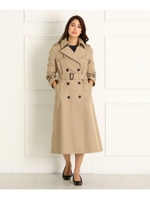 【ベーシック】OLMETEXトレンチコート/ベージュ(052)