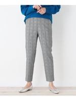 【裏起毛】らく美パン（テーパード）/ブラック(219)