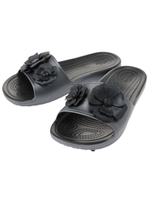 ■crocs ブルームズスライドサンダル/ブラック