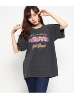アメ車プリントTシャツ/ブラック(027)