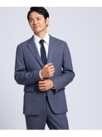 ウールライクバーズアイ ジャケット/ブルー(092)