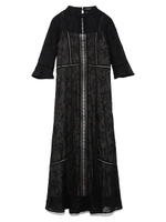 エンブロイダリードレス/BLK