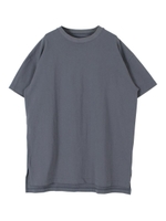オーバーサイズコットンTシャツ/チャコール