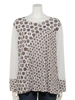 カットソー/ベージュ