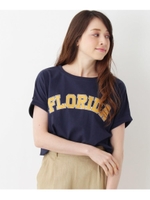 カレッジロゴＴシャツ/ネイビー(093)