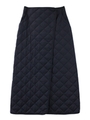 キルティングラップスカート/NAVY