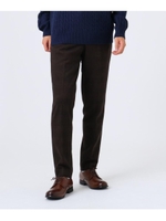 コットンウールスラックス/ダークブラウン(243)