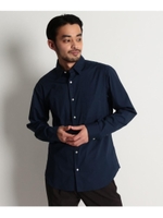 コットンストレッチシャツ/ダークネイビー(094)