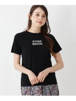 コットン混Ｔシャツ/ブラック(019)