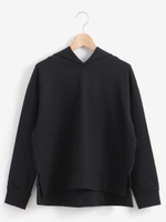 サイドスリットフードパーカー/ネイビー