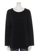 シャドウスターカットソー/ブラック