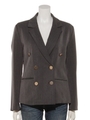 ショートブレザーJK/チャコール杢