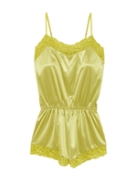 シルキー ロンパース/YELLOW
