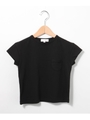スーピマコットンTシャツ（100-140cm）/ブラック(019)