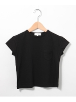 スーピマコットンTシャツ（100-140cm）/ブラック(019)