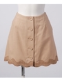 スカート/ベージュ